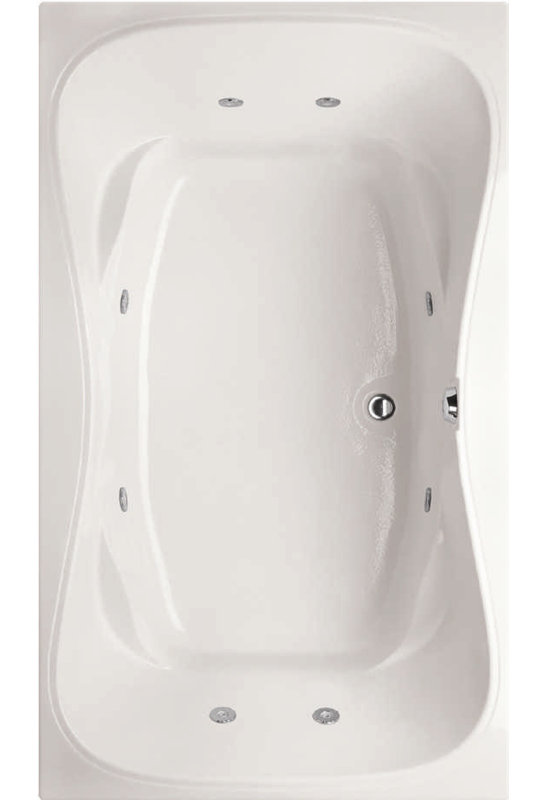 Hydro Systems Designer Monterey 72" x 42" Drop In Soaking Bathtub Perigold